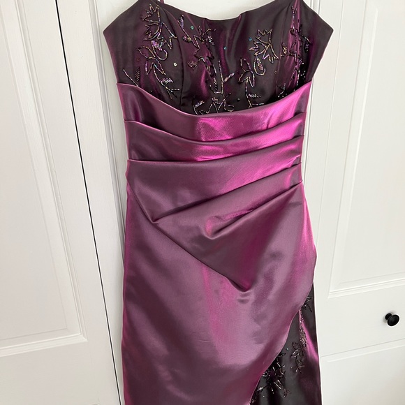 Purple Sparkly Gown - Picture 3 of 8